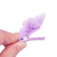 thumbnail image 6 of Baby Hair Clips,Cute Hair Pins Fully Lined Non Slip Bows Barrettes Baby Girls Flower Bow Hair Clips Butterfly Hair Clips Handmade Hair Accessories for Infant Toddler Kids Children(Purple), 6 of 7