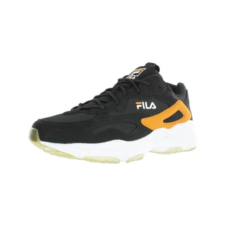 Fila Mens Ray Tracer Faux Leather Fitness Running Shoes