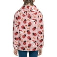 thumbnail image 6 of Kdxio Cute Ladybugs 1 Pattern Kids Boys Girls Zip Up Hoodie 3D Printed Hooded Sweatshirt Hoody Coat with Pocket 7-12 Y-Medium, 6 of 6