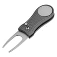 thumbnail image 4 of Outil de Réparation pour Terrain de Golf, Matériau en Acier Inoxydable, Conception Pliable, Fourche de Terrain de Golf, Finition Soignée, Petite Taille, pour Outil de Réparation pour Pelouse Rouge, Vert, Gris, Noir, 4 of 7
