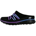 thumbnail image 5 of Skechers Women's Air Streamer Slip-On Mule Black/Purple 8, 5 of 5