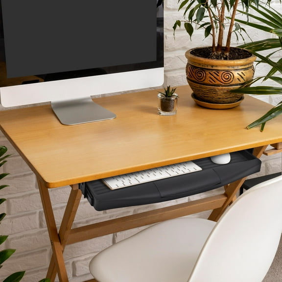 MLINS Holder Computer Keyboard Stand under Desk Design Office