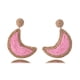 thumbnail image 1 of Pendientes colgantes en forma de luna Vintage Minnieouse Rosa claro 1 par, 1 of 6
