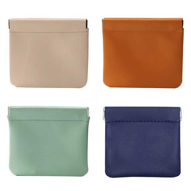 Bolsa de cosméticos de 4 Uds. Bolsas de maquillaje de belleza de cuero PU multifuncional para mujeres y niñas Tmvgtek Cuidado Belleza
