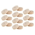 thumbnail image 5 of HONMEET 20Pcs Khaki Wooden Wheels for Projects, Smooth , Sturdy, , Easy to Install, Ideal for Crafts and Toys, 5 of 7