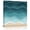 Turquoise, variant on Wall Art Prints, Turquoise Waves Framed Canvas Prints for Bedroom Living Room Bathroom Office, Simple Ombre Abstract Sea Waves Art Gallery Wrap Wall Art Poster for Gifts Home Decor 8"x8"