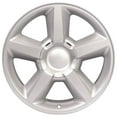 thumbnail image 2 of OE Wheels CV83 20 Inch Rim Fits Tahoe Style 6x139.7 20x8.5 Gloss Silver - Hollander 5308 (1), 2 of 5