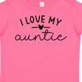 thumbnail image 4 of Inktastic I Love My Auntie Boys or Girls Toddler T-Shirt, 4 of 5