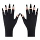 thumbnail image 1 of 2 Pairs UV Gloves for Gel Nail Lamp Nail Art Skin Care Fingerless Excellent Elasticity Anti UV Blocking Gloves Protect Hands From UV Harm, 1 of 5