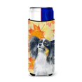 thumbnail image 1 of "Treasures Papillon Fall - Abrazador decorativo para latas, delgado, multicolor" Caroline's Treasures  BB9918MUK, 1 of 1