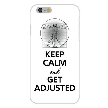 High Power Da Snap - Apple iPhone 6+ (Plus) Custom Case White Plastic Snap On - Keep Calm and Get Adjusted DaVinci