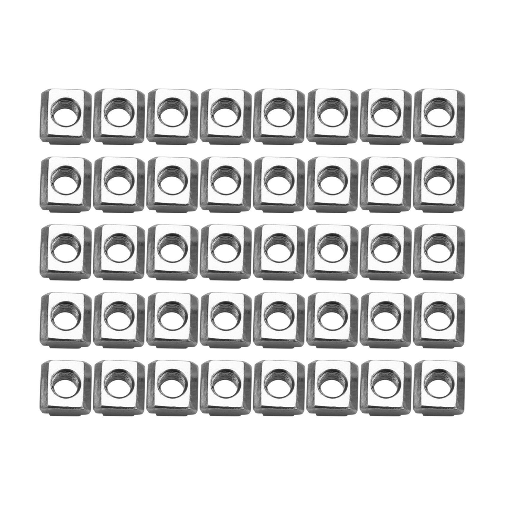 2020 Series Aluminum Connector Set, 80Pcs Corner Bracket,160Pcs T-Slot Nuts, 160Pcs Hex Socket Cap Screw Bolt