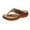 Brown, variant on Puntoco Womens Sandals Clearance,Women'S Orthopedic Sandals Wedge Flip-Flops Outer Beach Sandals Black 6(37)