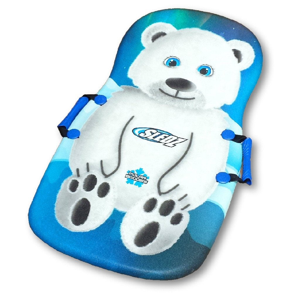 Sledz Polar Buddies Polar Bear 36" Foam Snow Sled by