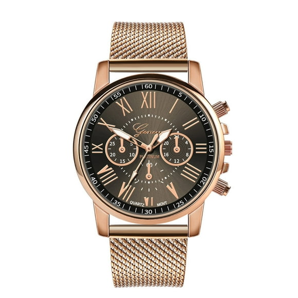 Watch Bands Military Watch Luxury Quartz Sport Military Stainless Steel Dial Leather Band Wrist Watch