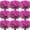 Purple Red, variant on 40 Bundles Outdoor Artificial Flowers UV Resistant Artificial Plants Bulk for Outside Faux Flowers Plastic Fake Plants Outdoors Summer Fall Decoration Shrubs Garden Porch Window Box Decor (Purple Red)