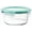 4 Cup, variant on PETGLE Glass Food Storage Container, 4 Cup, Round | Smart Seal | Leakproof | Airtight | Pack of 2