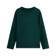 thumbnail image 6 of Livrdious Long Sleeve Shirts for Women Cotton Tshirts Crew Neck Basic Tee Loose Fit Casual Womens Fall Layering Tops, S-5X, 6 of 6