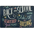 thumbnail image 3 of Dreamtimes Area Rug 60 x 39 inch (5'x 3'3"), Carpet Back to School Colorful Typography Nursery Rug Floor Mat for Hardwood Floor Entrance Living Room Bedroom, 3 of 6