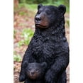 thumbnail image 2 of Hi-Line Gift Ltd. Standing Mother & Baby Black Bears, 2 of 6