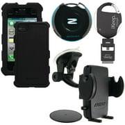 Angle View: 4-in-1 Iphone Kit With Case, Mount, Char