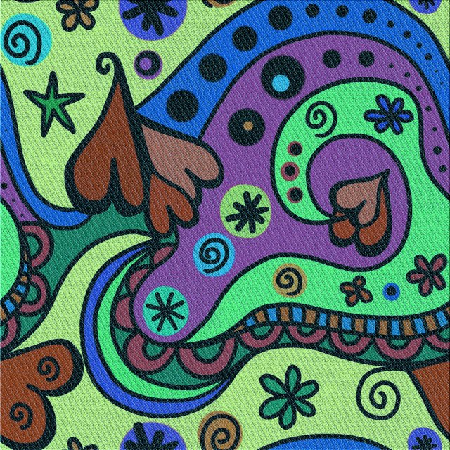 Ahgly Company Tapis d'Intérieur Lavable en Machine Carré Transitionnel Prune Violet, 7 Pieds Carré