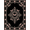 Black Pink, Pattern 19, variant on ODIKA Gothic Pink Moth Delicate Scrollwork Mirrored Butterfly Shaped Pet Friendly & Kids Safe Play for Playroom, Bedroom, Reading Nook
