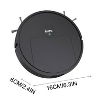 Coollooc Robot Vacuum and Mop Combo, 3 in 1 Cleaning Sweeping and Sucking Robot Vacuum Cleaner, Household Intelligent Thin Robot Vacuum, Low-Noise, for Hard Floor, Pet Hair Daily Use