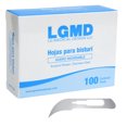 thumbnail image 1 of Hoja para bisturi de acero inoxidable No. 12 Marca LGMD, 1 of 4