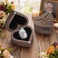 thumbnail image 3 of XIUDA Small Keepsake Urns for Human Ashes Angle Shaped Box Mini Cremation Urns for Women Men 1.2 Inches Memorial Funeral Urn-Angel's Wing Carry You Home, 3 of 8