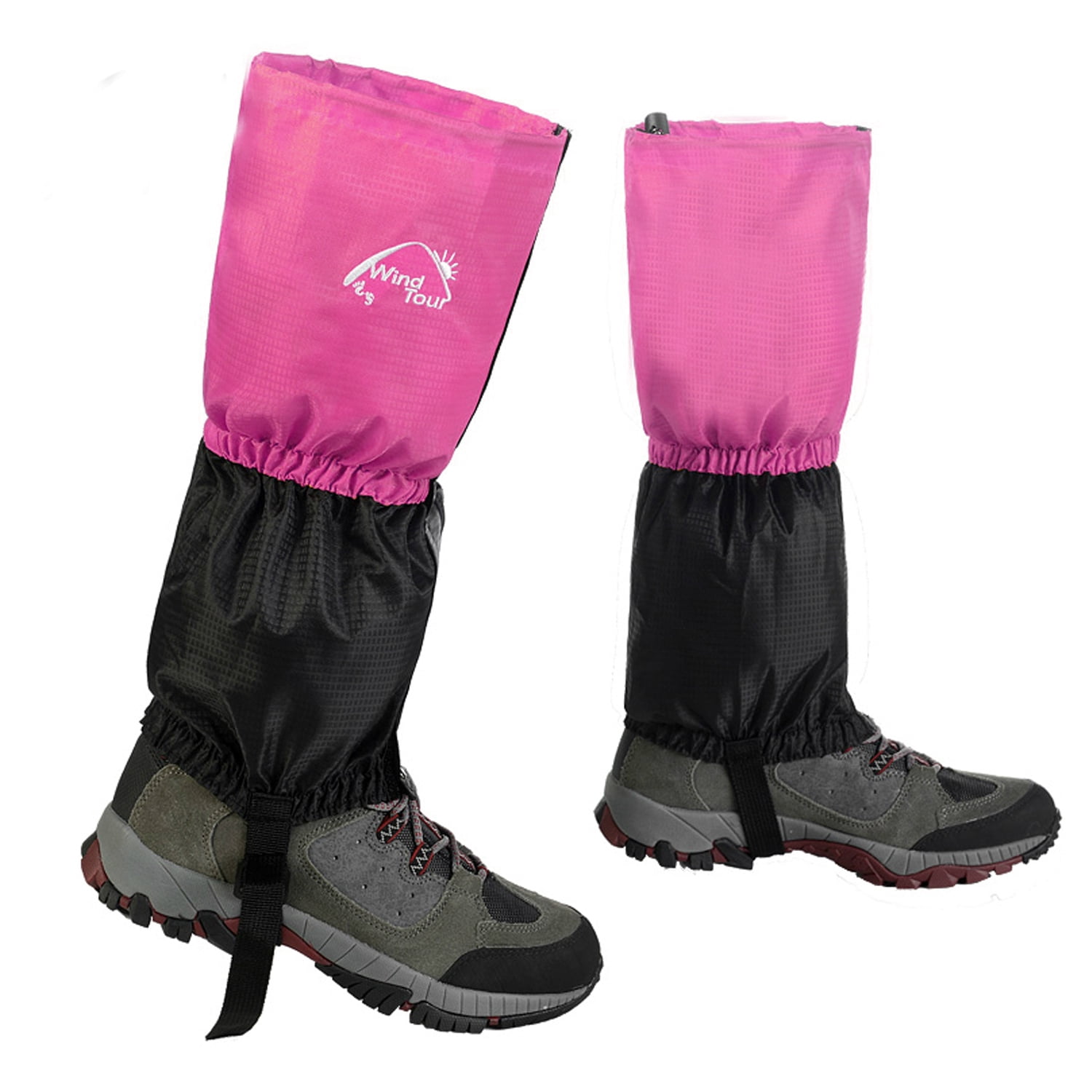 InnoLife Unisex Waterproof Snowproof Outdoor Hiking Walking Gaiters Climbing Hunting Snow Legging Leg Cover Wraps (Pair... by