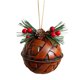 thumbnail image 1 of Adorno navideño de campana, decoración para el árbol de Navidad, colgante decorativo. Rojo, 1 of 9