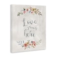 thumbnail image 4 of Stupell Industries Floral Love Grows Here Plants & Flowers Painting Wrapped Canvas Art Print Wall Art, 24 x 30, 4 of 8