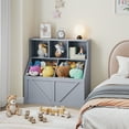 thumbnail image 4 of Geetinfly Kids Bookshelf and Toy Storage,Toy Storage Cabinet with Toy Shelf,Toddler Bookshelf Toy Organizer and Storage Bins, 4 of 7