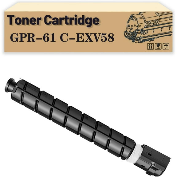 Compatible Toner Cartridges Replacement GPR-61 C-EXV58 for Canon DX C5870 C5860 C5850 C5840 Printers, High Yield 42,500 Pages