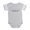 Heather Gray, variant on CafePress - Unappreciated Genius - Cute Infant Baby Football Bodysuit