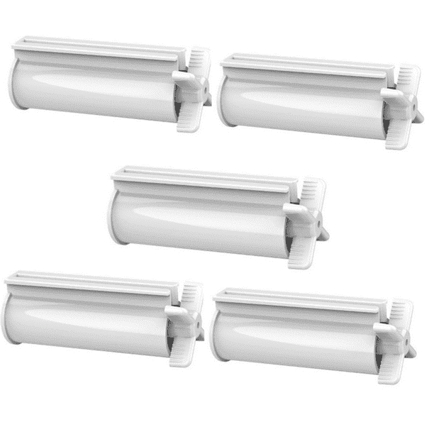 Toothpaste Squeezer (5Pack) Tube Roller Winder Economical, Saves