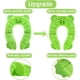 thumbnail image 4 of Funda para asiento de inodoro, asiento de inodoro plegable de viaje para niños y entrenamiento para ir al baño, asiento de inodoro de silicona portátil para niños pequeños, niños y niñas con, 4 of 5