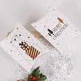 thumbnail image 1 of 5 uds./lote Feliz árbol de Navidad ciervo caja de regalo de dulces caja de embalaje para invitados bolsa de regalo decoraciones de fiesta LingWen 8390615943734, 1 of 1
