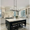 thumbnail image 3 of 3506-MB/BN-Millennium Lighting-Clifton - 6 Light Chandelier-59 Inches Tall and 34 Inches Wide, 3 of 4