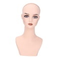 thumbnail image 2 of Maniquí Cabeza Soporte Exhibidor Gorro Peluca Soporte Accesorios PVC Ligero Fácil de Limpiar Adecuado para Salón Tienda Fotografía Entrenamiento Maqui Estilo I, 2 of 8