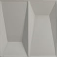 thumbnail image 5 of Ekena Millwork 11 7/8"W x 11 7/8"H Locke EnduraWall Decorative 3D Wall Panel, Universal Pearl Metallic Sea Mist (Covers 0.98 Sq. Ft.), 5 of 6