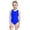 Blue, variant on REDARER Girls Solid One Piece Swimsuit, Blue Training Bathing Suit for Kids,11-12 Years