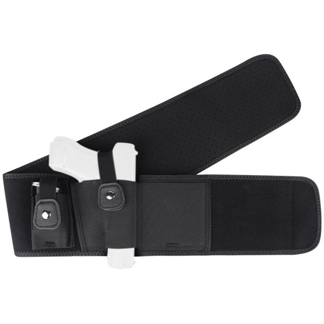 Belly Band Holster Para Funda De Neopreno Transpirable De Transporte Oculto Para Hombres Y Mujeres Yuarrent OD016559-01