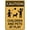 Warning Sign 2, variant on Caution Children at Play Warning Sign, 8"x12" Fence Decorative Outdoor, Aluminum Notice for Yard Home Outdoor Property
