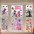 thumbnail image 4 of MYFLOCY Halloween Glass Window Stickers Pink Castle Home Decorations, 4 of 6