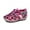 Purple, variant on Apakowa Kids Girls Soft Sole Closed Toe Sandals Summer Shoes with Arch Support (Toddler/Little Kid)