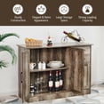 thumbnail image 6 of Gymax Console Table Kitchen Sideboard Drawer Buffet Storage Cabinet Natural, 6 of 10