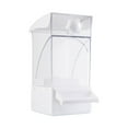 thumbnail image 4 of Automatic Bird Feeder Cage Bowl Spacious Storage Easy Installation for Budgies Lovebirds Conures, 4 of 9