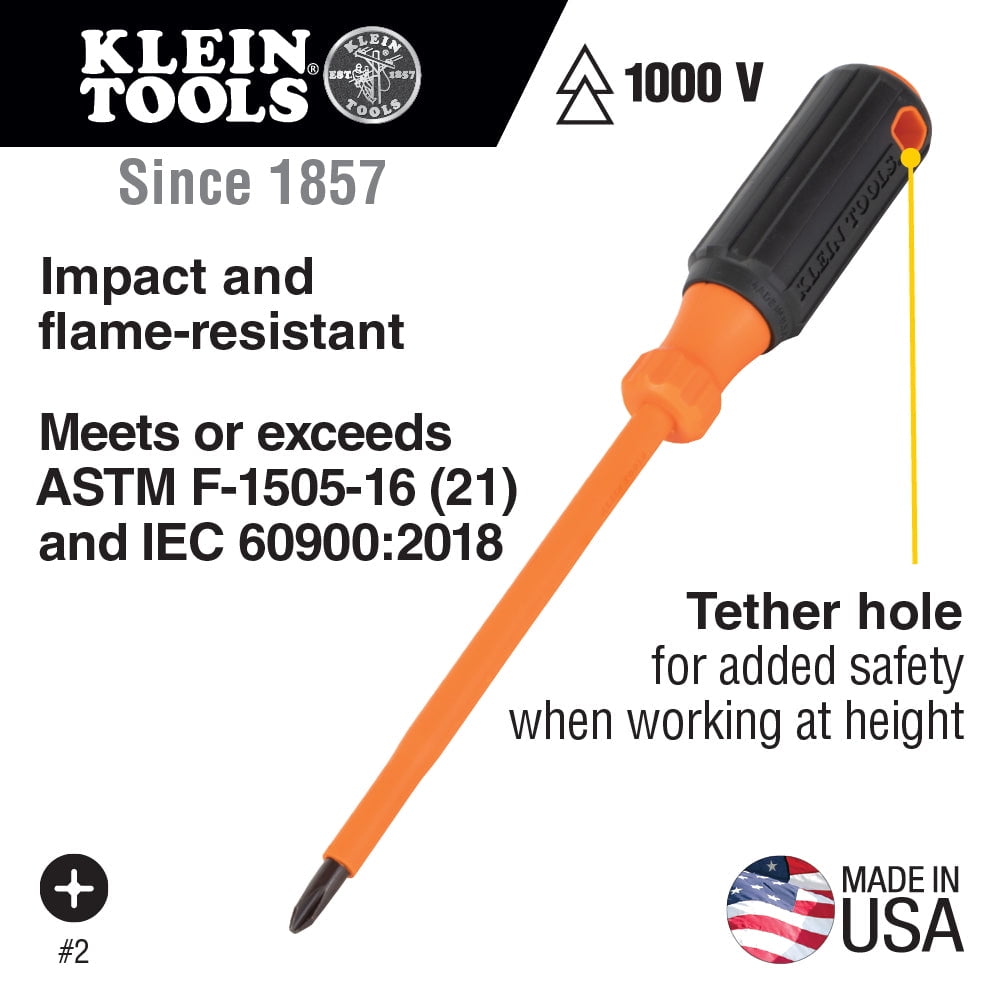 Klein Tools Color-Coded Screwdriver Set, 14-Pieces